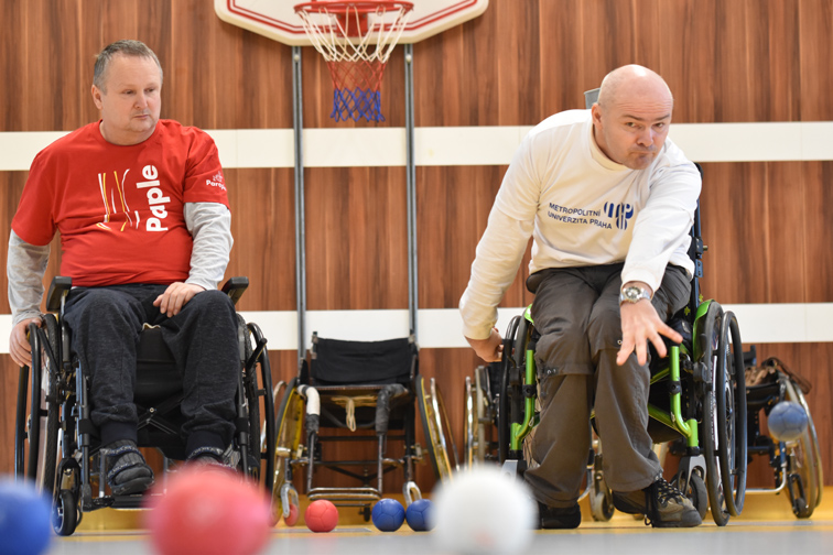 Oddíl Školy bez bariér: Přátelský turnaj v Boccie Oddíl Školy bez bariér: Přátelský turnaj v Boccie