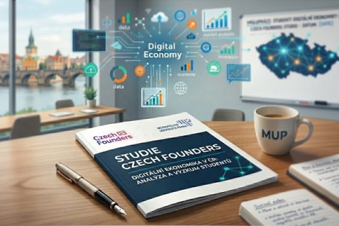 Studenti Digitální ekonomiky se podíleli na nové studii Czech Founders