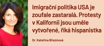 Imigrační politika USA je zoufale zastaralá. Protesty v Kalifornii jsou uměle vytvořené, říká hispanistka