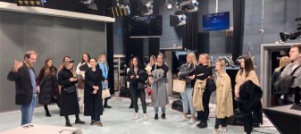 Jak vzniká televizní zpravodajství: studenti MUP navštívili ČT